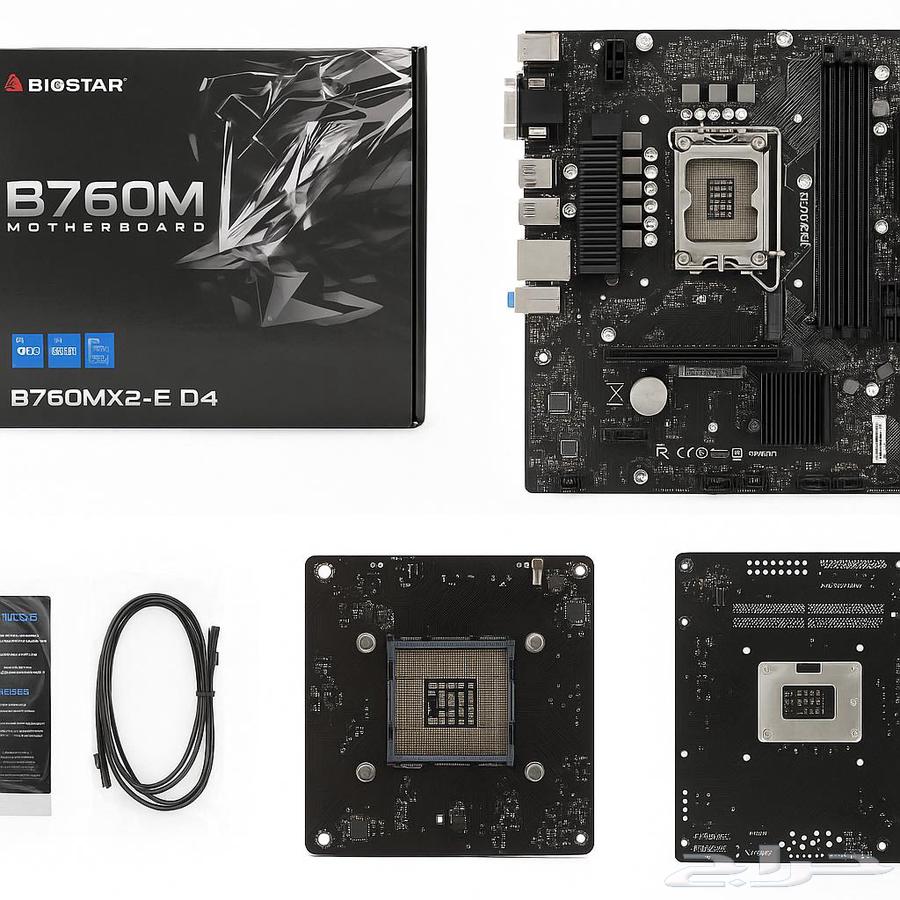 للبيع مذربورد BIOSTAR B760MX2-E D464503240930050110