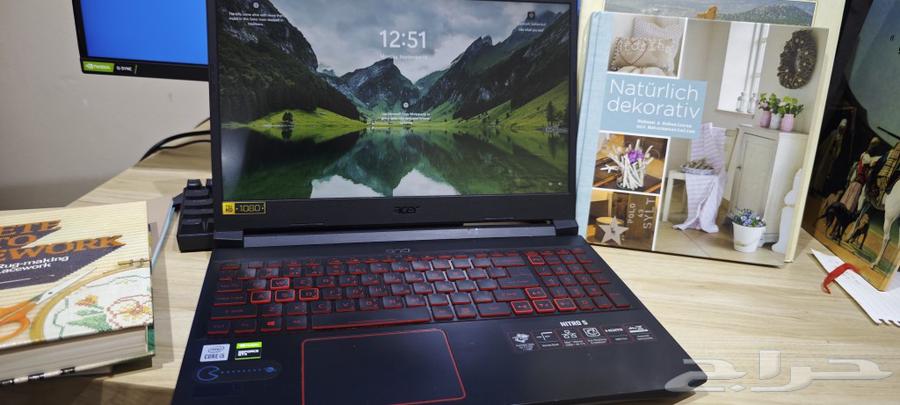 لابتوب قيمنق وتصميم نايتور 5 ( i5 10th GTX 1650 TI )64505522871681110