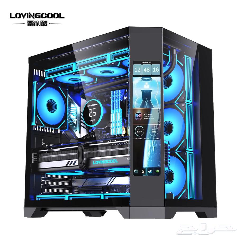 Bag with large screen and comes with 7 fans64504613179907110