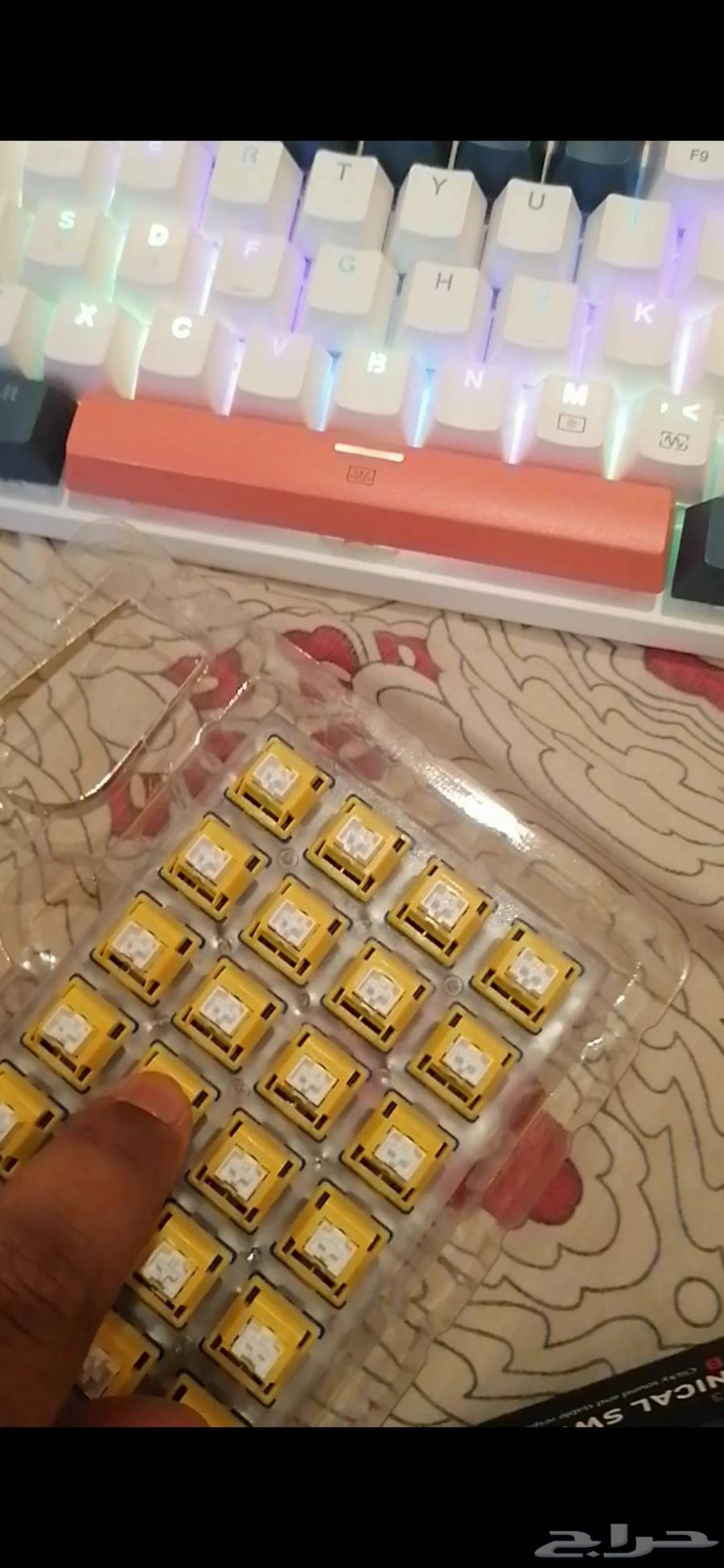 Machenike 61-500 Keyboard Red Switch with Redragon Switches64503049868675114