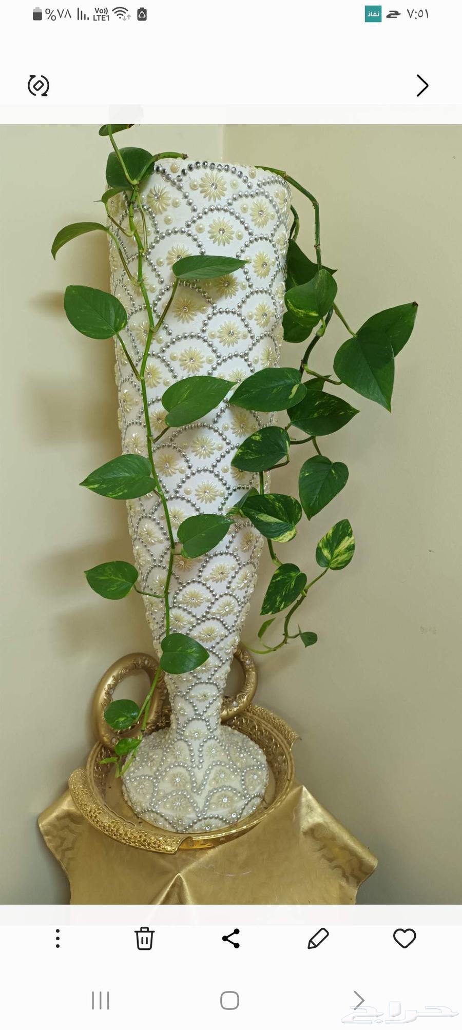 مزهريه فخمة جدا64504241908610113