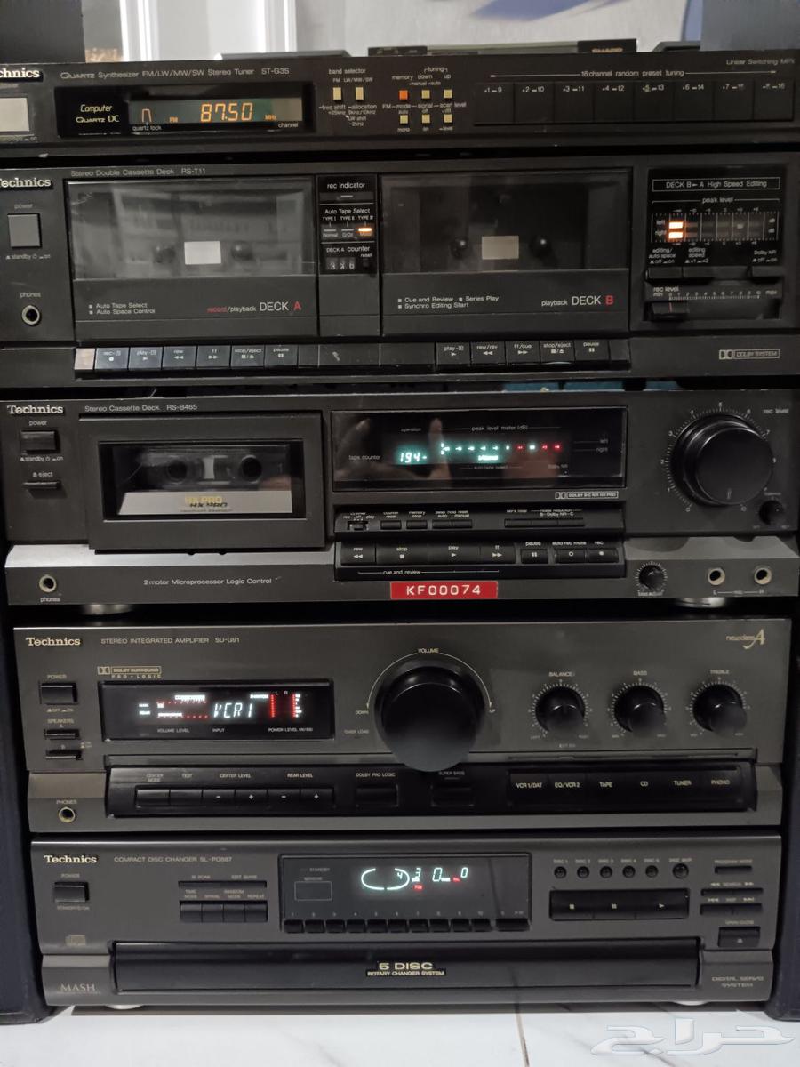 Technics Stereo Cassette Recorder64506521150595112