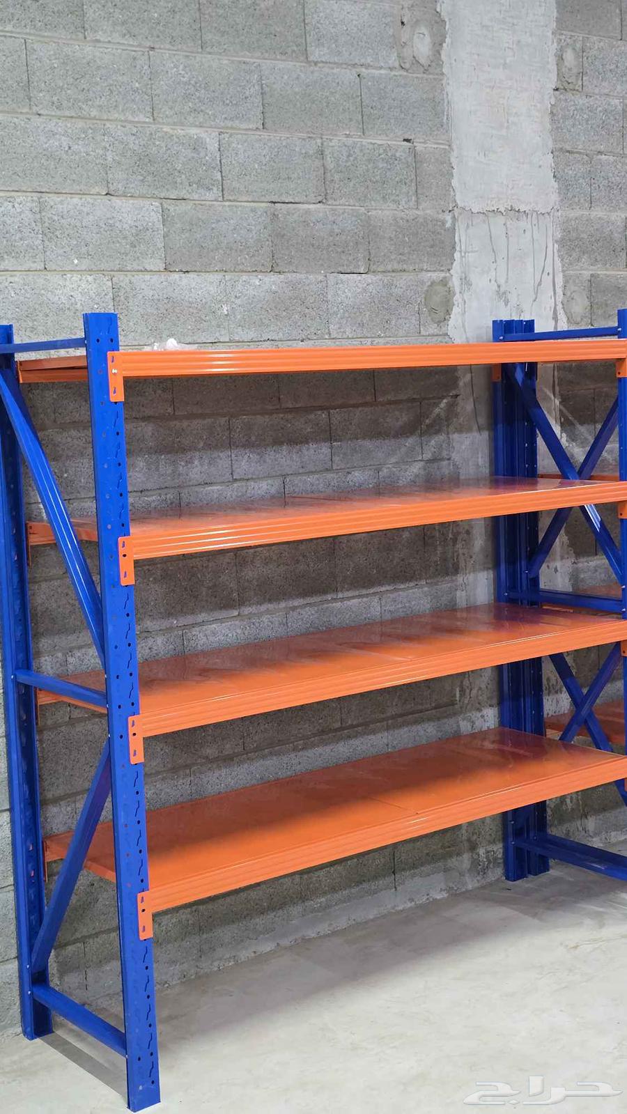 أرفف تخزين (بزة) رفوف تتحمل 300 كيلو لكل رف ب 300 فقط64505833297921114