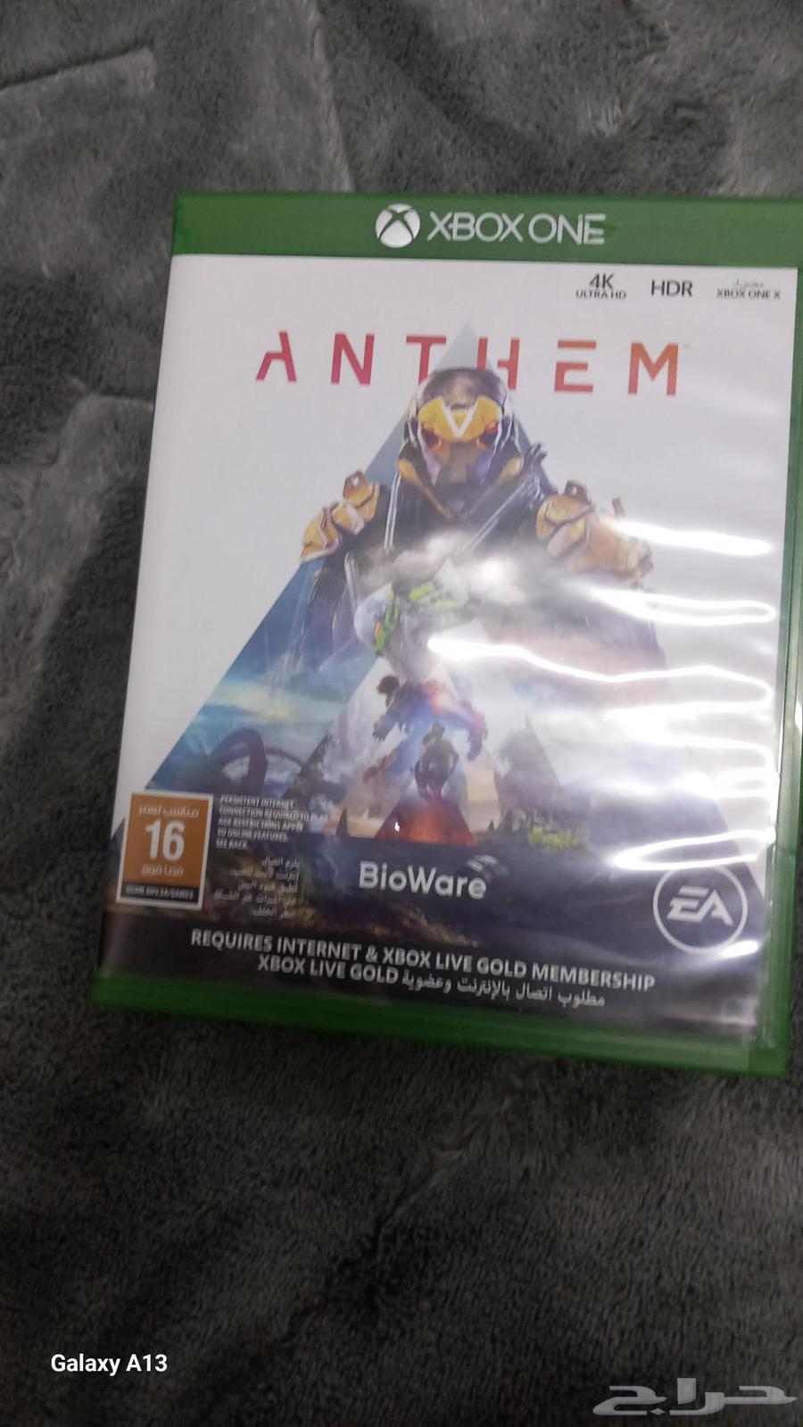 شريط لعبت ANTHEM معد صار ينباع في السوق لل اكس بوكس. ون64507557326722110