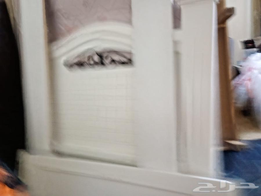 White bed with mattress size 120, disassembled and ready in good condition64509222217218111