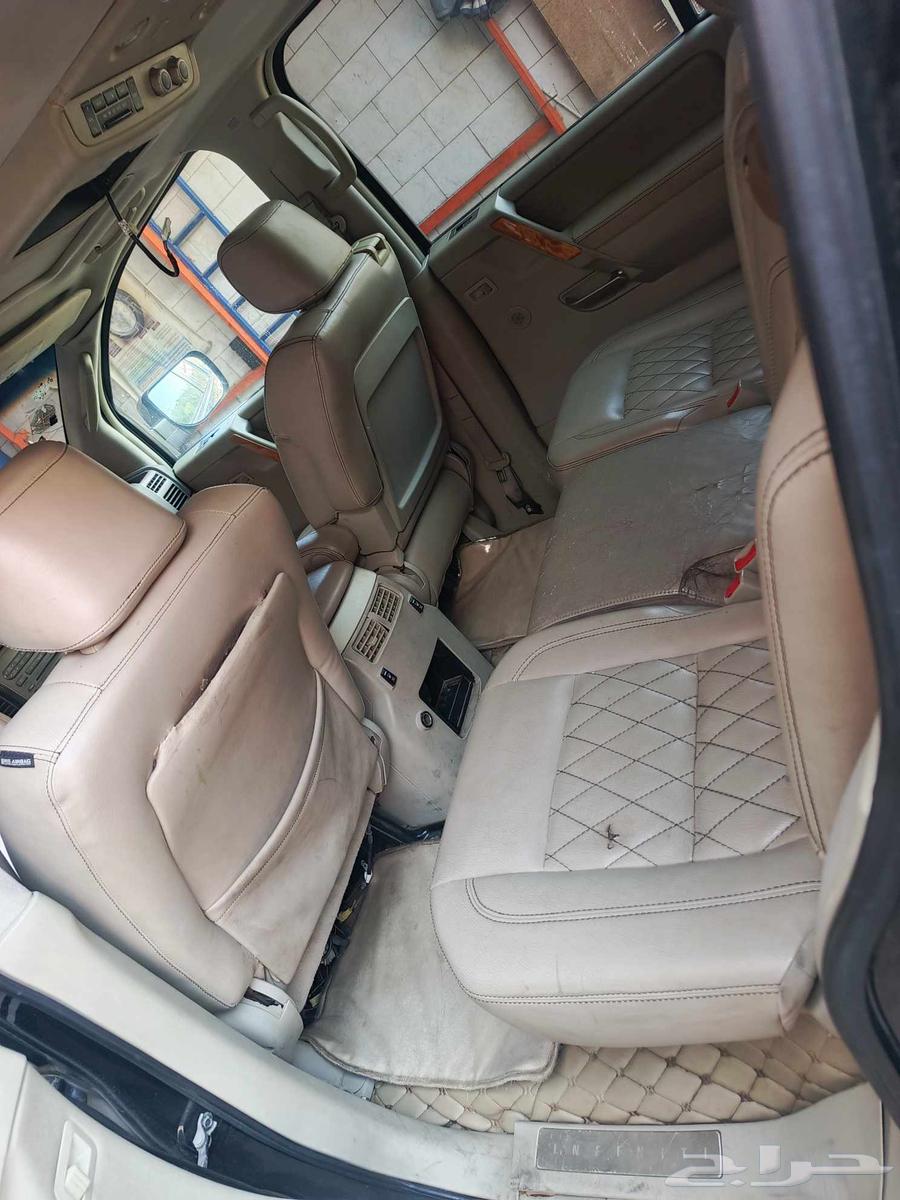 Infiniti 2005 with 140k mileage, stored, alhamdulillah, inspection and insurance documents available64505011501825112