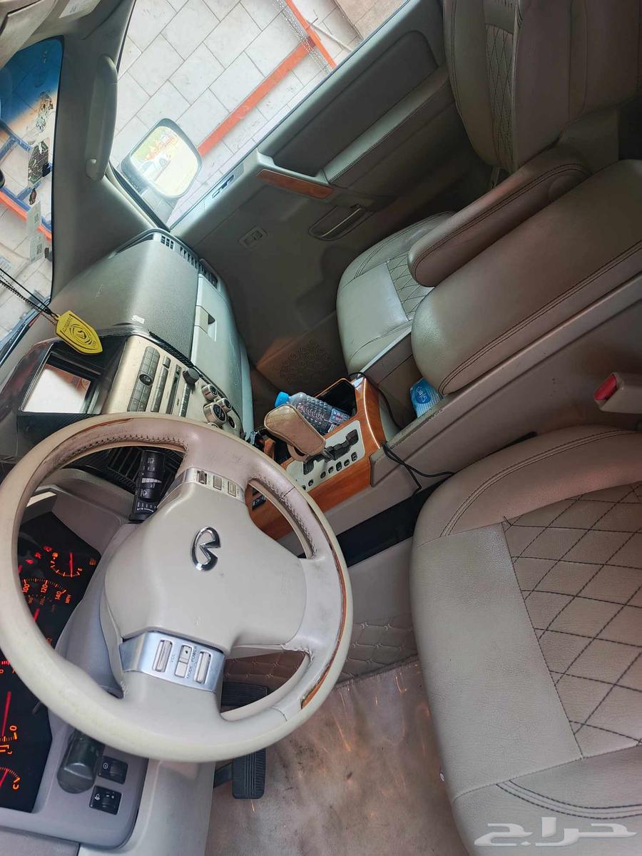 Infiniti 2005 with 140k mileage, stored, alhamdulillah, inspection and insurance documents available64505011501825111