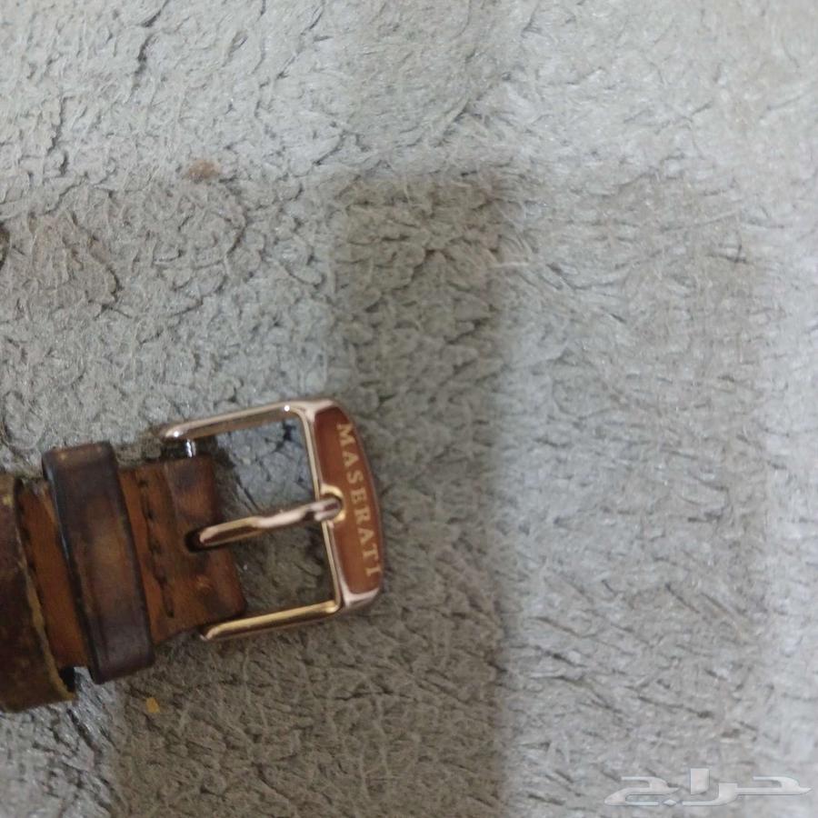 ساعة ايبوكا بميناء ارزق وسوار جلدي بني لرجال قديمة ومتقنية64510083635073113