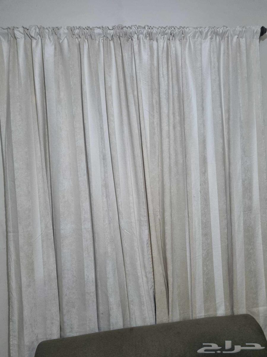 Turkish curtain measuring 120 by 240, excellent quality, each one 15 riyals64506619989507110