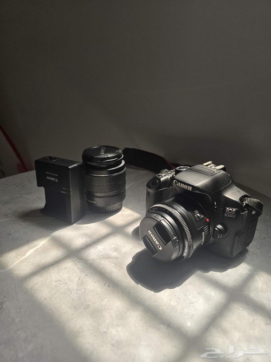 كانون موديل 650d مع عدستين64505176180354110