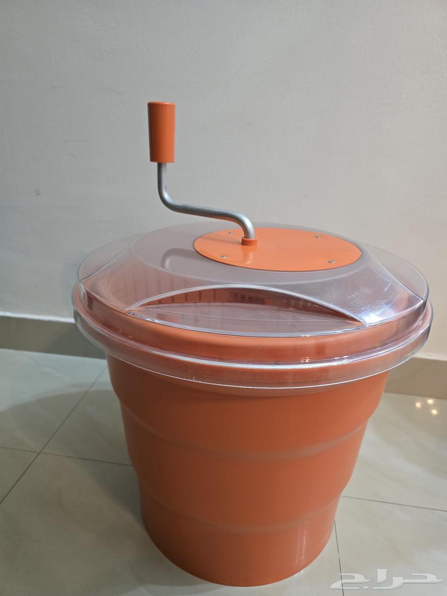 نشافة خضار يدويه حجم وسط جديده64510168376195110