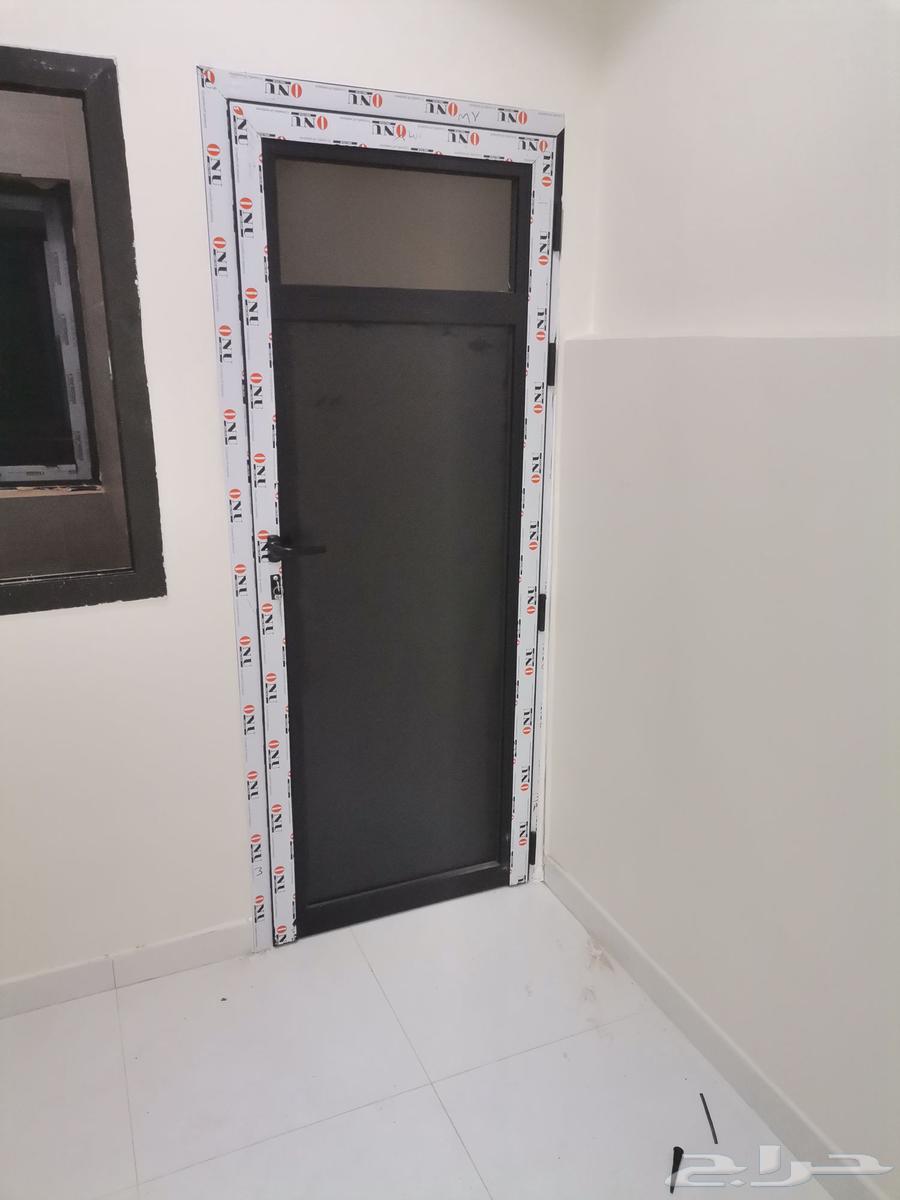 المنيوم نوافذ و باب عادي و دبل زجاج شغل الرياض64505536499201110