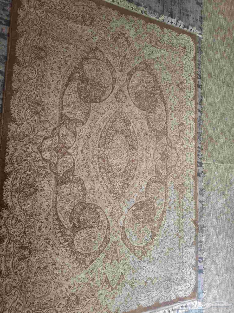 سجاد للبيع جديد لون بني فاتح على ابيض64505598708611114