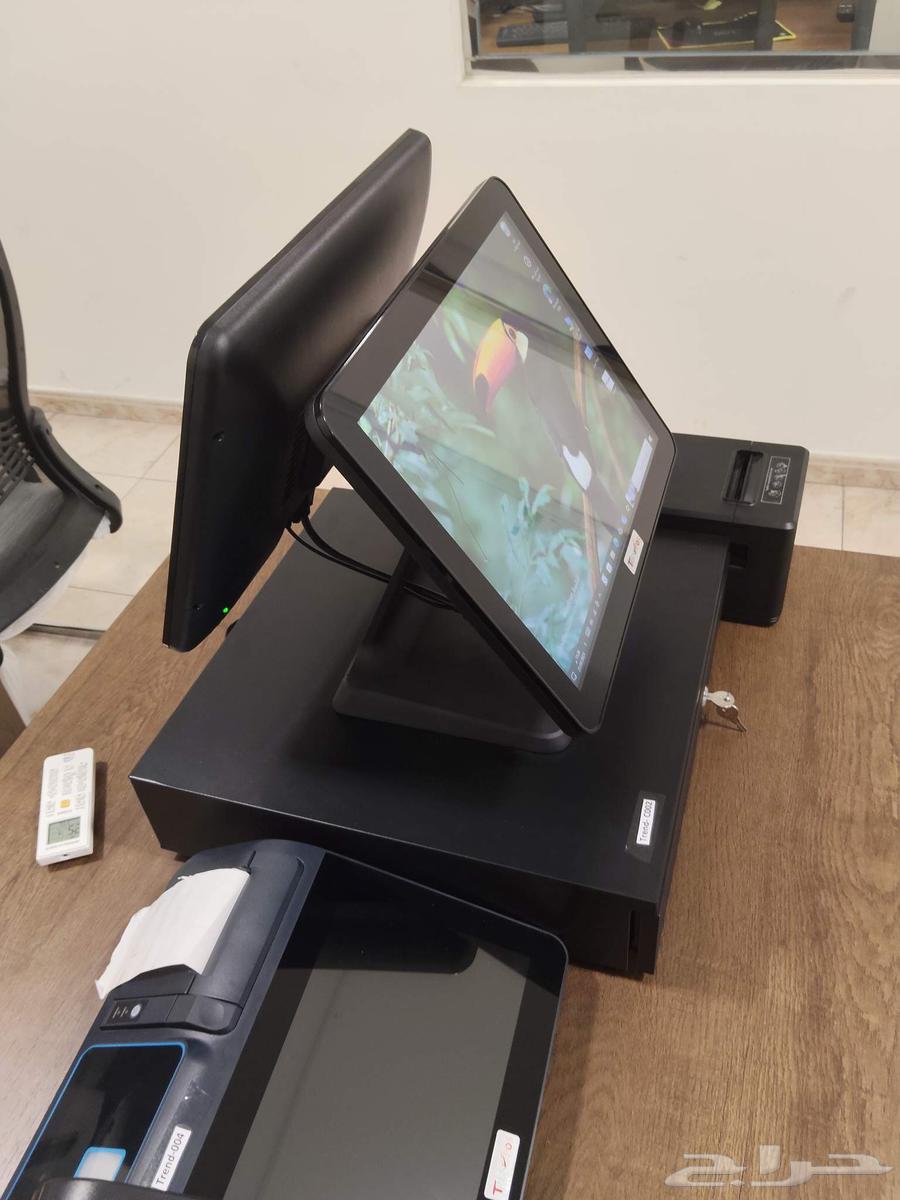 Cashier device with two screens, printer, cash drawer, and accounting software64509504795779114