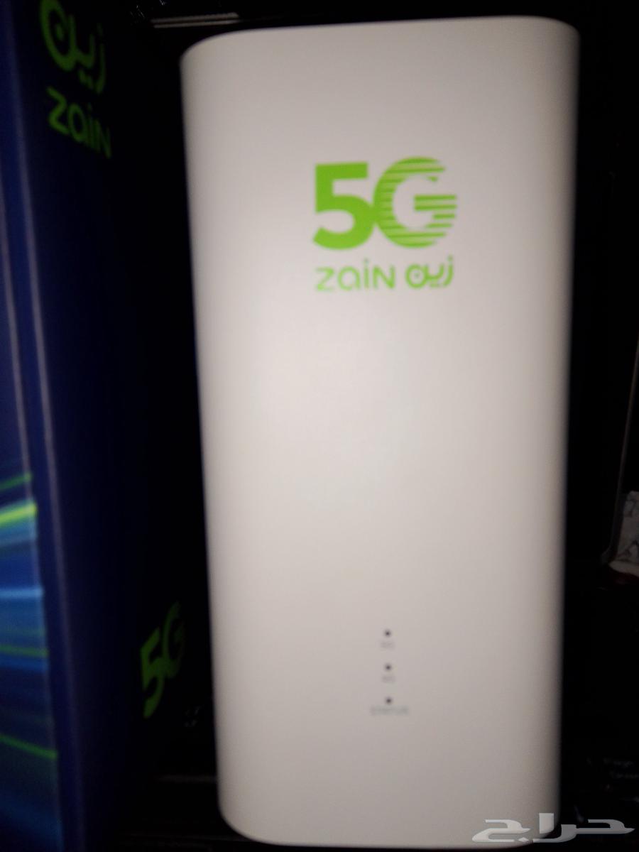 Zain 5G router, used for only one week, new in box64503267957890111