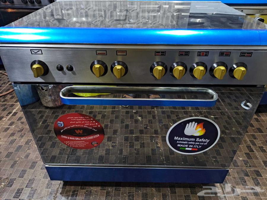 للبيع فرن ايطالي اصلي مقاس60 90 موجود في المحل جده64502927697794110