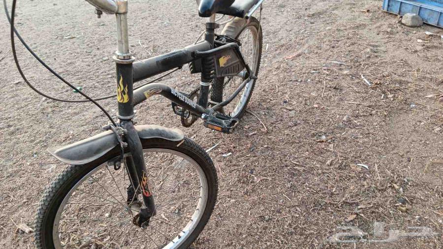 دراجه رابو اندنوسي للبيع الفرامل مفكوكه من زمان ما استخدتها64508593535362110