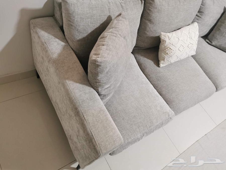 ثمنها جديد (( 1550))كنبه تسع 3 أفراد - هوم بوكس64508677551361113