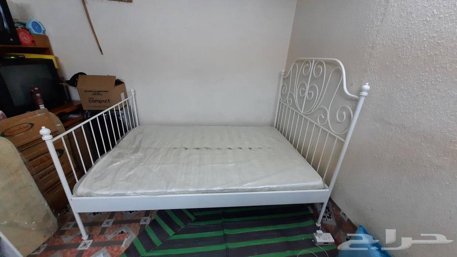 سرير شبه جديد استخدام قليل جدا مع مرتبه بقرطاسها 150 20064507459508482110