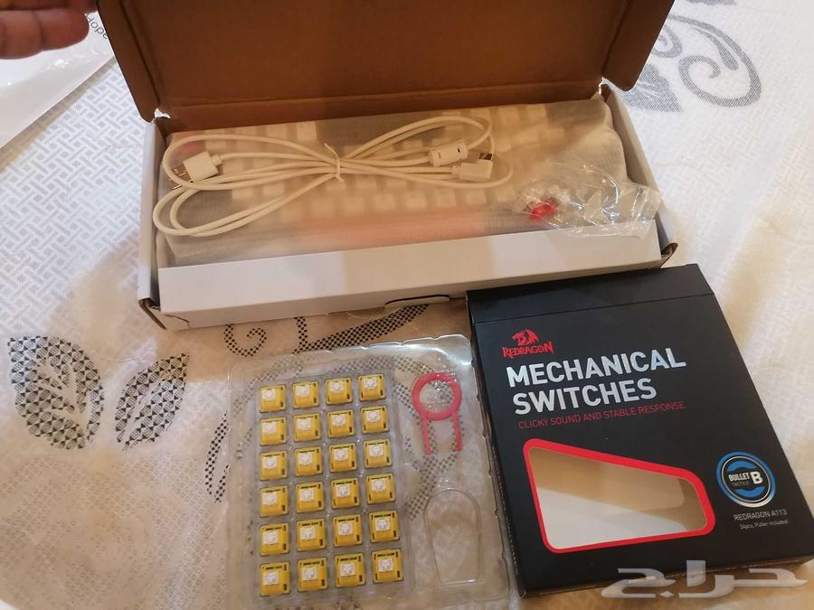 Machenike 61-500 Keyboard Red Switch with Redragon Switches64503049868675111