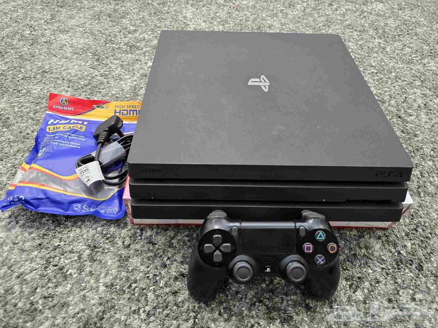 للبيع سوني 4 برو مهكر نظيف شبه جديد64508495271811110