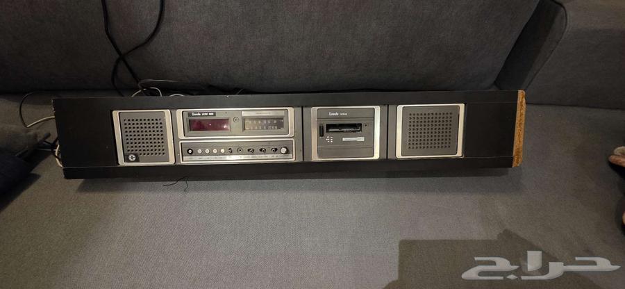 ديكور مسجل وراديو ومنبه سرير قديم64510225235715111