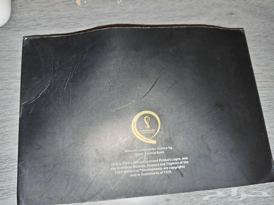 مصرف قطر المركزي نادره فيها توقيع رئيس فيفا والملك بندر64507598866946110