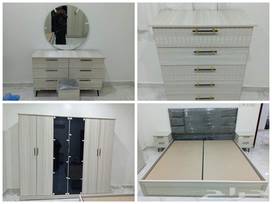 غرف نوم جديده جاهزه وأسره ودواليب جديده جاهزه64509110238209112