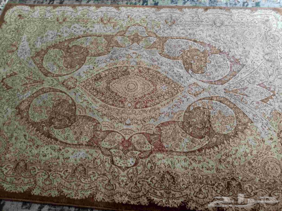 سجاد للبيع جديد لون بني فاتح على أبيض64505495141890110