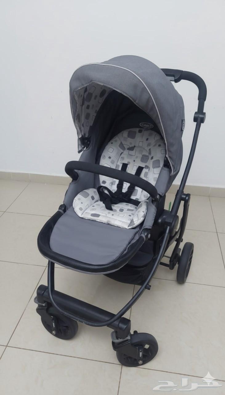 عربة أطفال نوع جراكو مع مقعد للسيارة64509645023106114