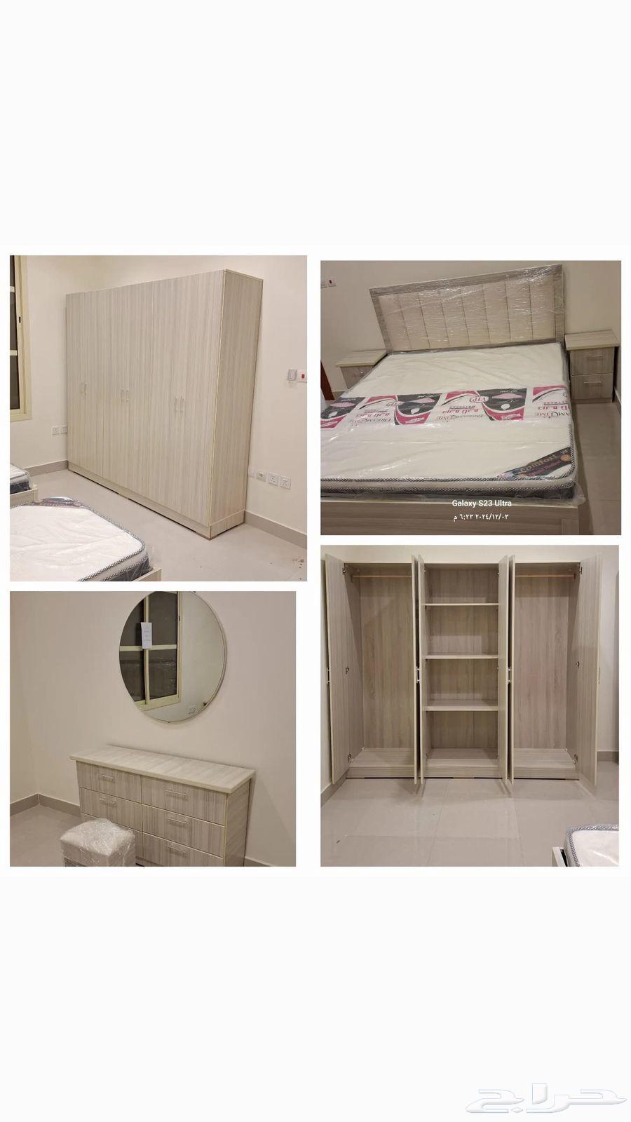 غرف نوم نفرين جديده وطني 1800 ريال64509236269057114