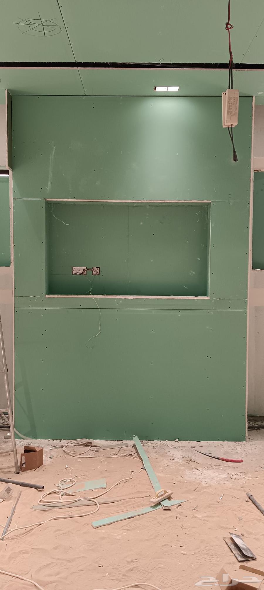 Implementation of all gypsum board and suspended ceiling works64148472732547113
