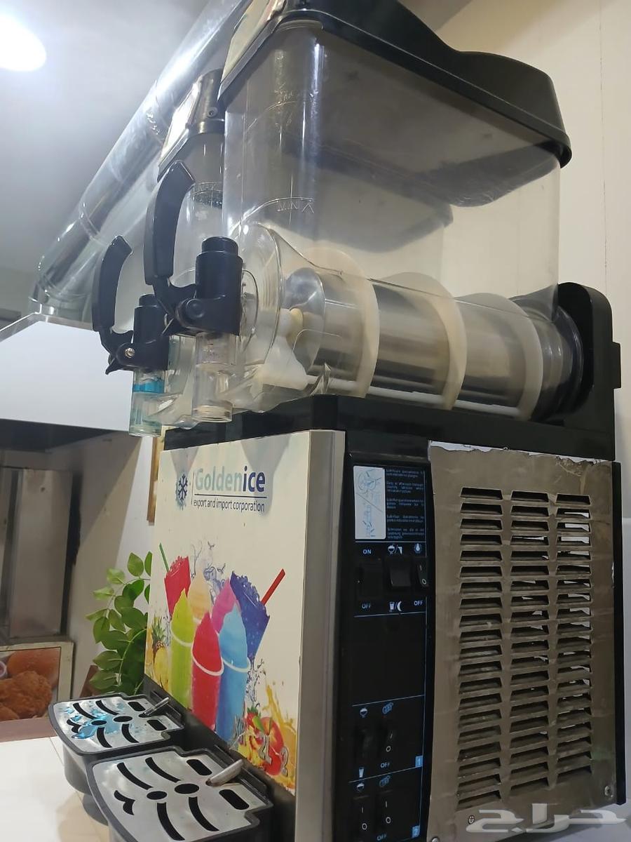 مكينة ايسكريم ومكينة سلاش للبيع64508411185538110