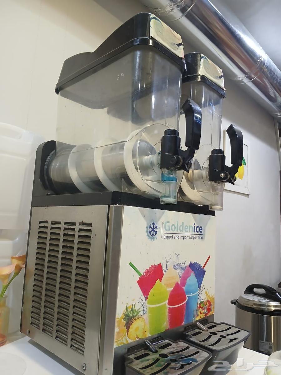 مكينة ايسكريم ومكينة سلاش للبيع64508411185538113