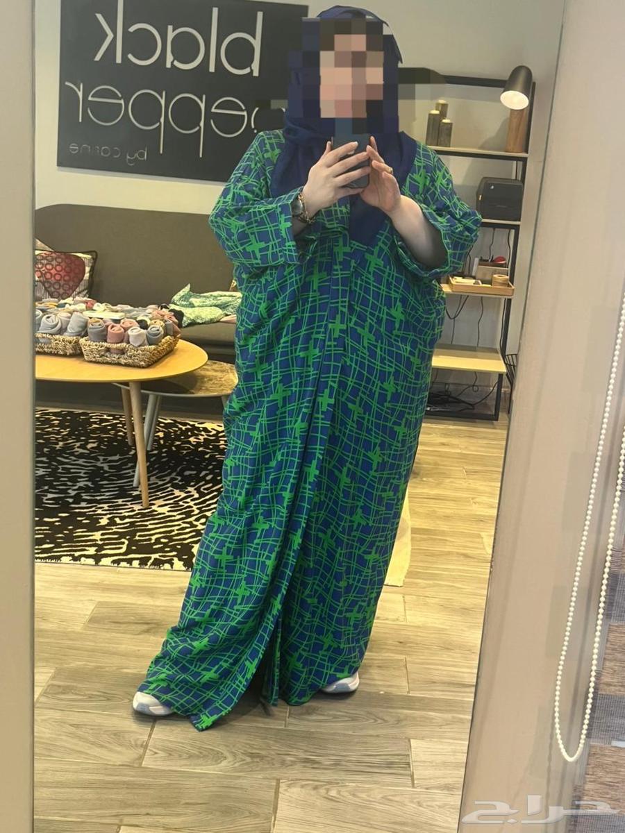 عباية لون أخضر64504379271938110