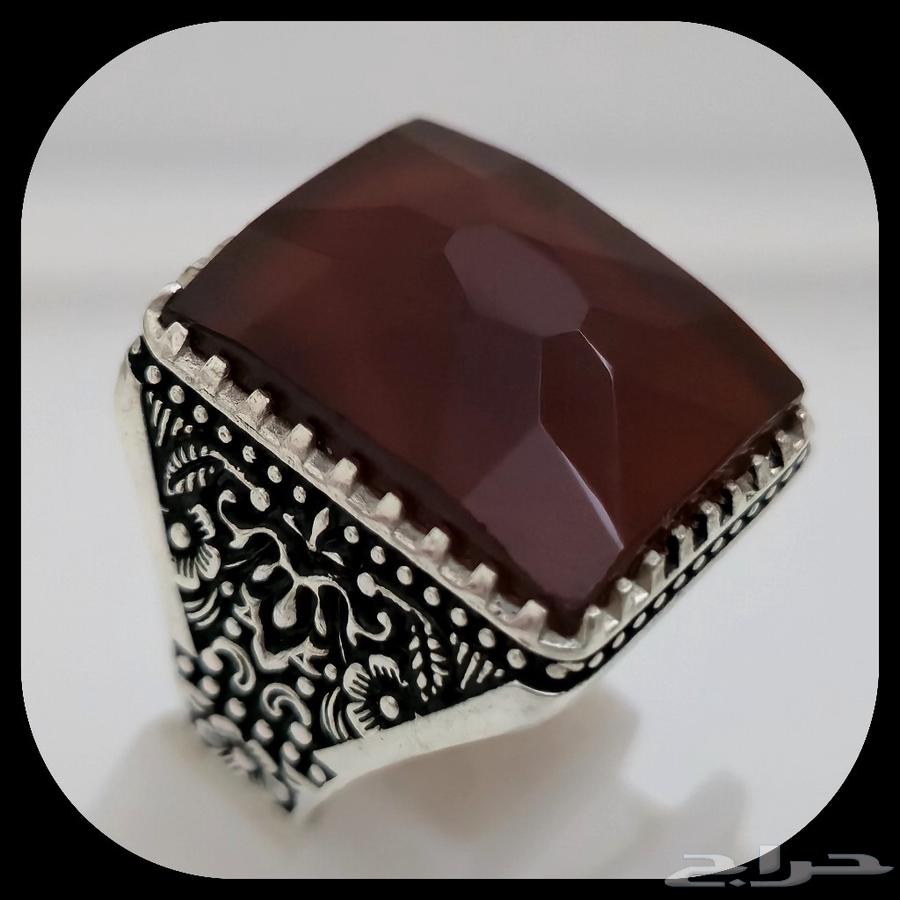 عقيق يمني قص مربع مترش64515346796290114