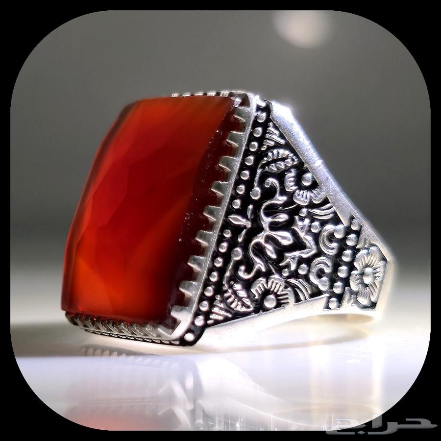 عقيق يمني قص مربع مترش64515346796290112