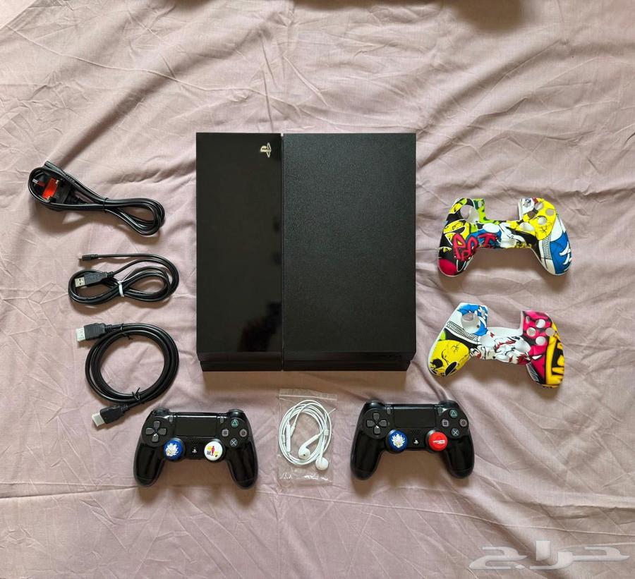 بلايستيشن 4 مهكر عليه 150 لعبة 2 تيرا نسخة خاصة64512539045889110