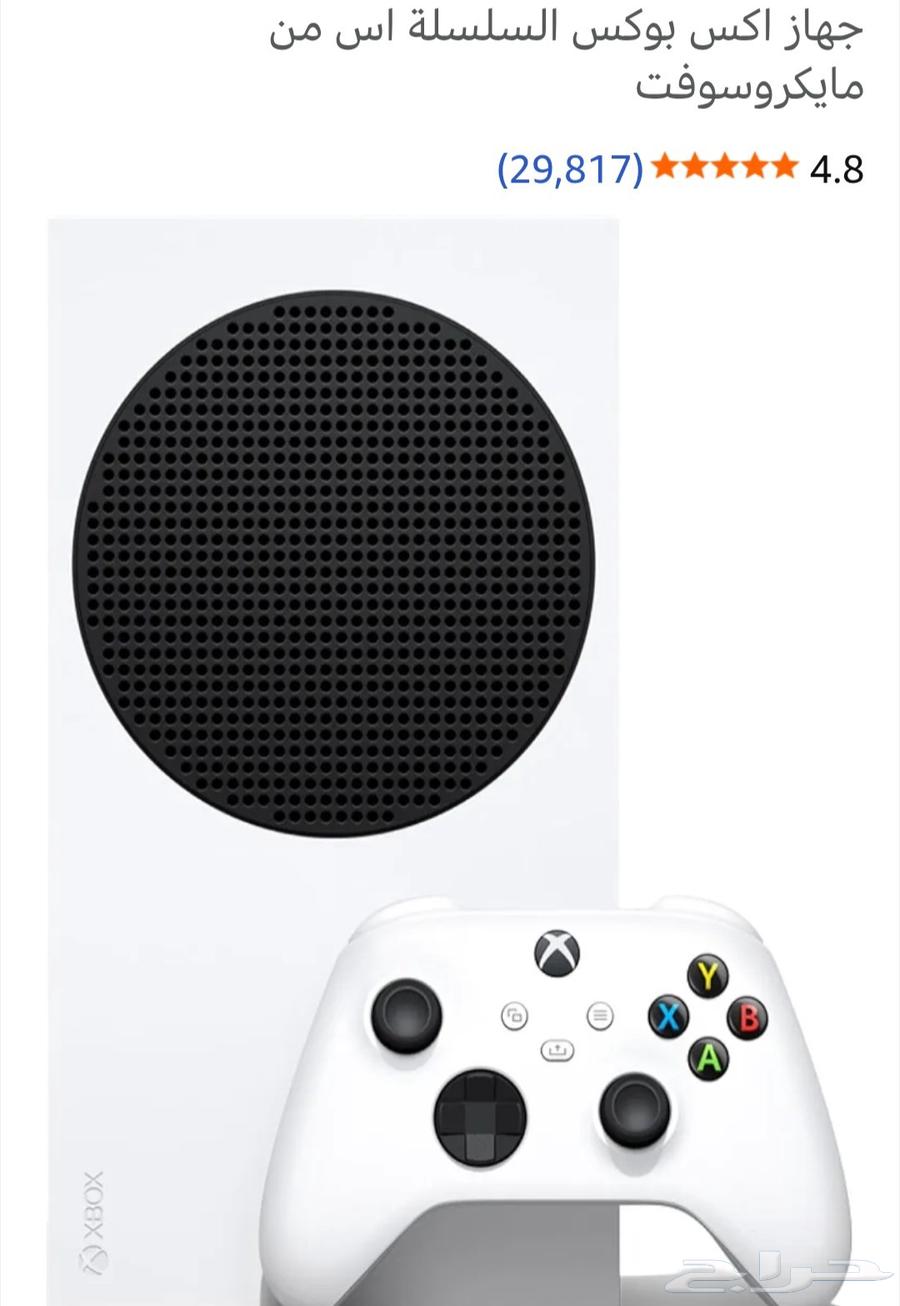 جهاز اكس بوكس سيريس اس نظيف بحالة ممتازه استخدام بسيط64518294416003110