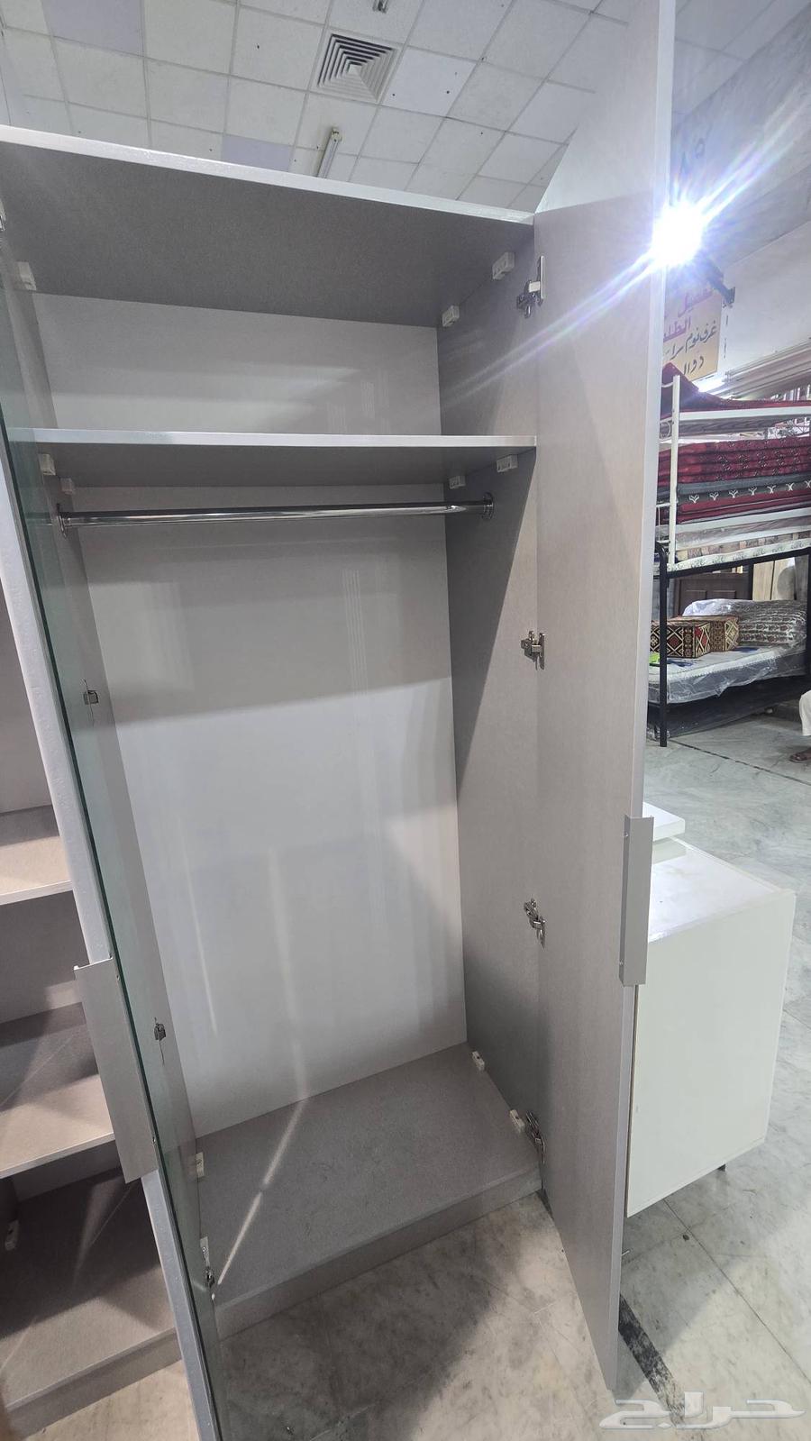 3-Door Gray Cabinet, Size 120 Width, 200 Height64516625368835112