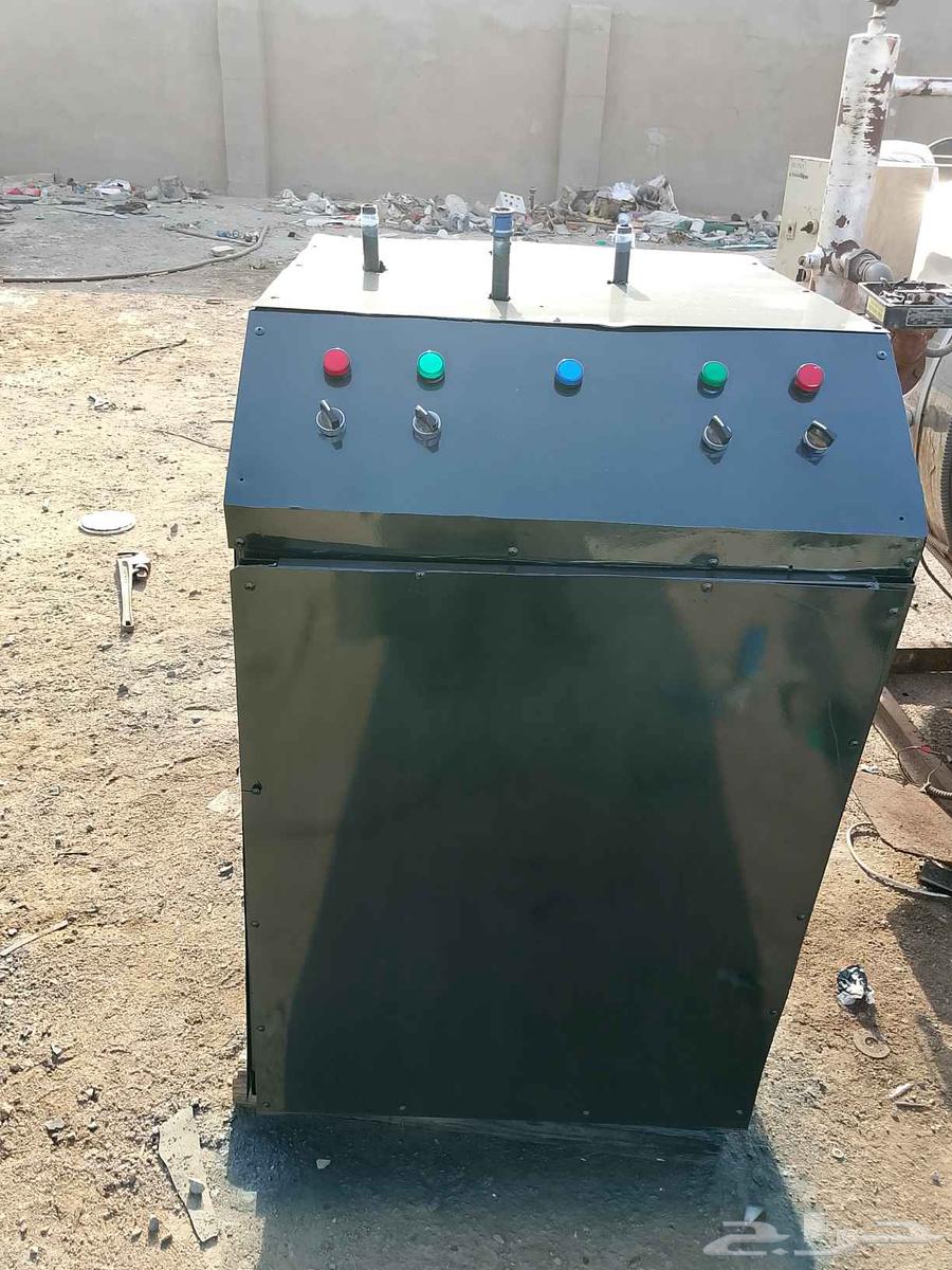 معدات مغسله ملابس بولار كهرباء جديد 54الف وات مكبس ونشاف64513135383297110