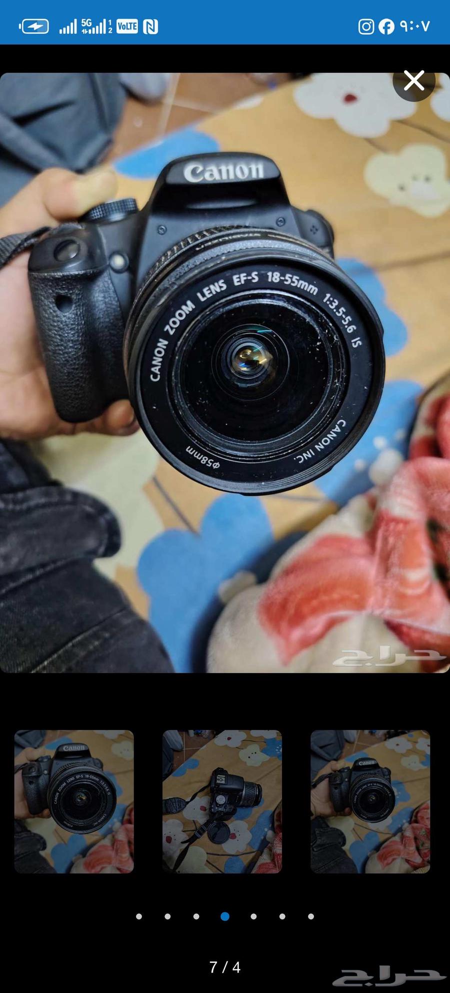 كيمرا كانون نضيفه السعر 300 للجاد64518067528450113