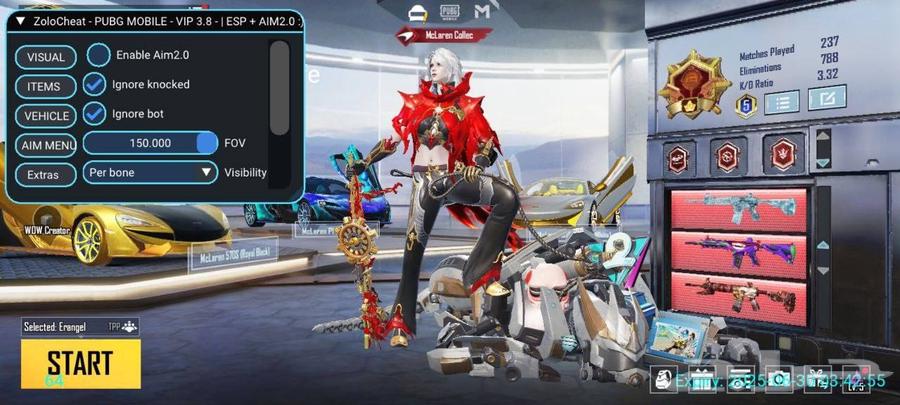 PUBG Hack for Android64511227662850110