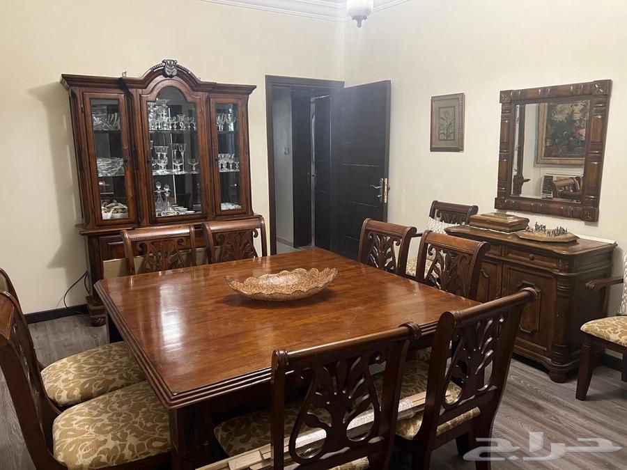 غرفة سفره فخمه خشب من مفروشات هوم بلازا64514858877187110