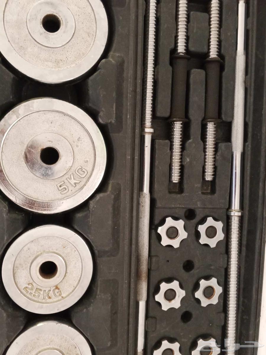 حقيبة تمرين رياضيه حجم50ك ج. مع 6ارضيات تمتص الصدمه64513043682307110