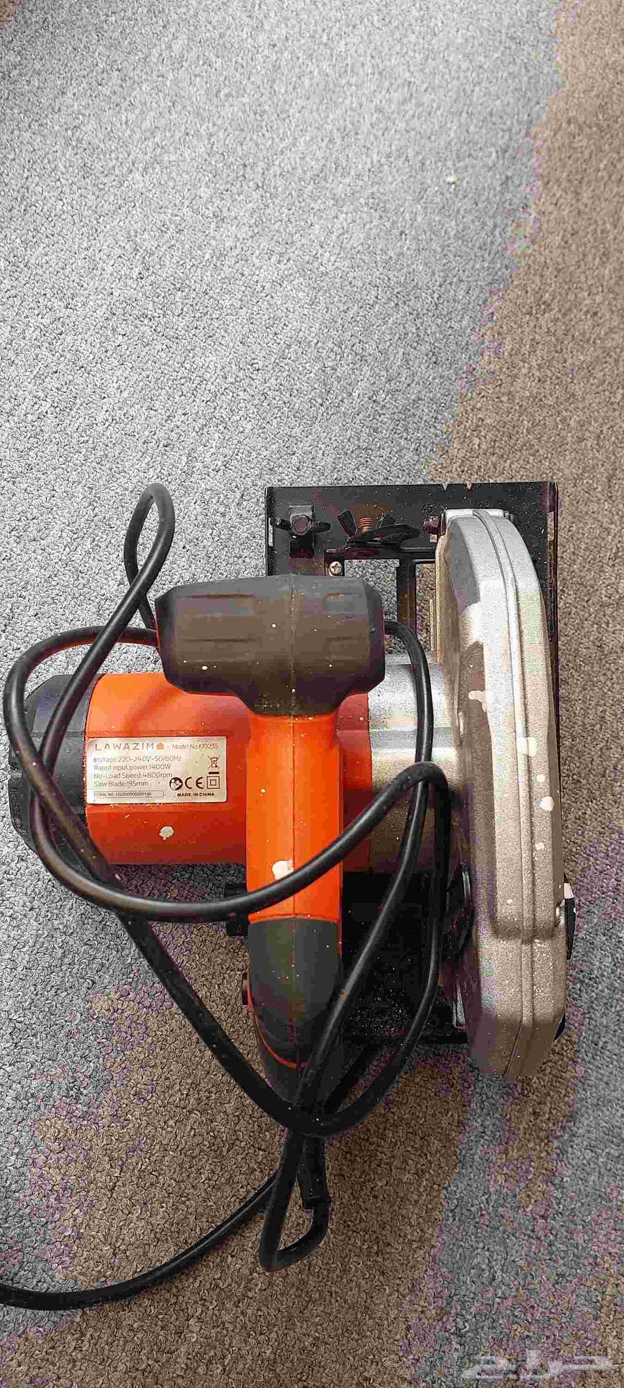 منشار كهربائي دائري 1400 وات جديد64513229724162111