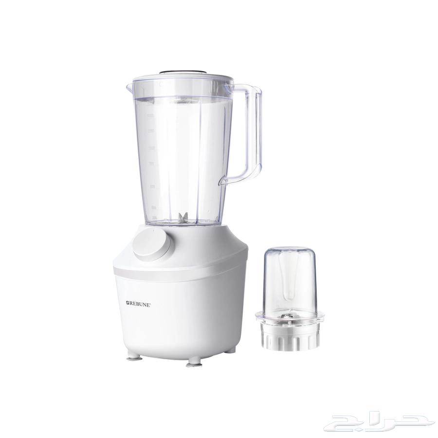 خلاط كهربائي 1.8 لتر ومطحنة بهارات بقوة 650 واط خلاط ومطحنة64514734051713113