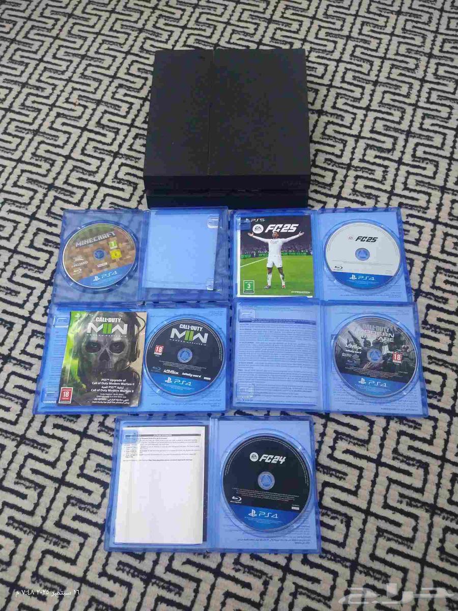 سوني 4 مايعاني من اي شي وا مع اغراضه كامله ومع اشرطه64516935969153110