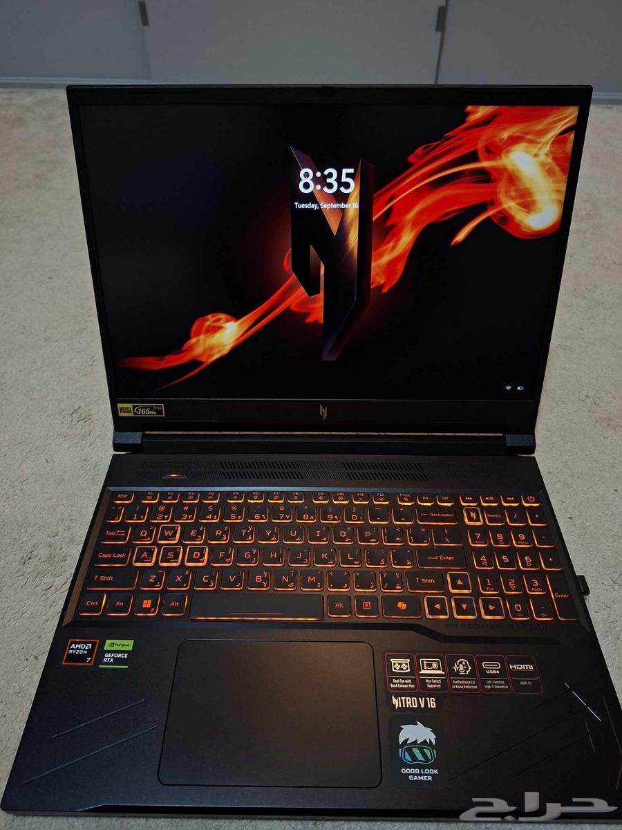 لابتوب العاب ايسر نايترو Gaming laptop acer nitro v1664512511276546110