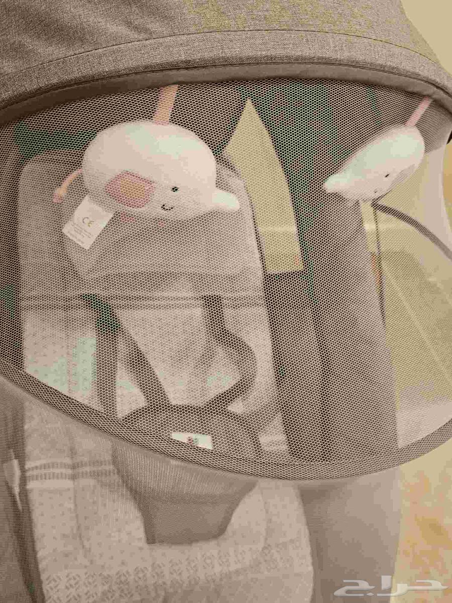 Moses basket with lace base, swing and Maistella rocker 3 in 164513631906819114